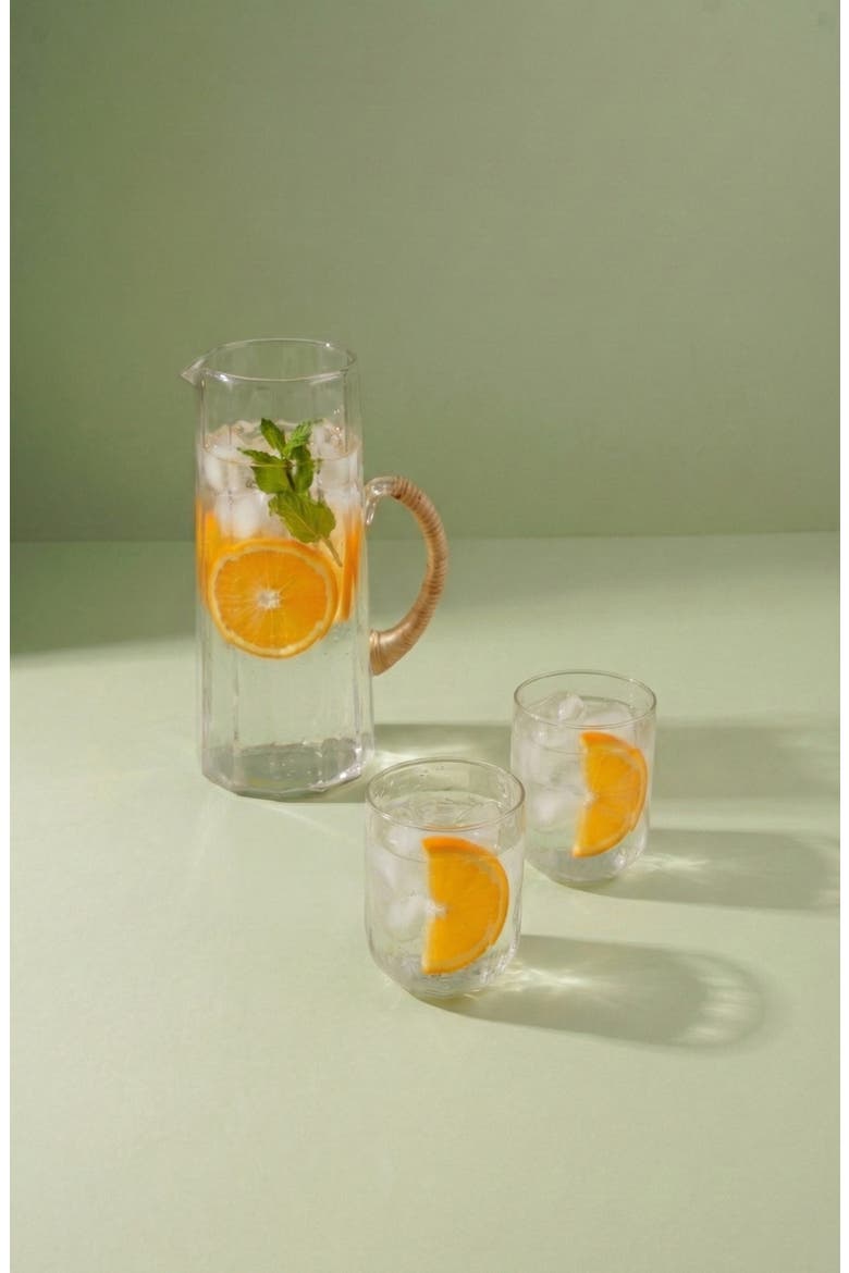 Glass Pitcher, Alternate, color, TRANSPARENT