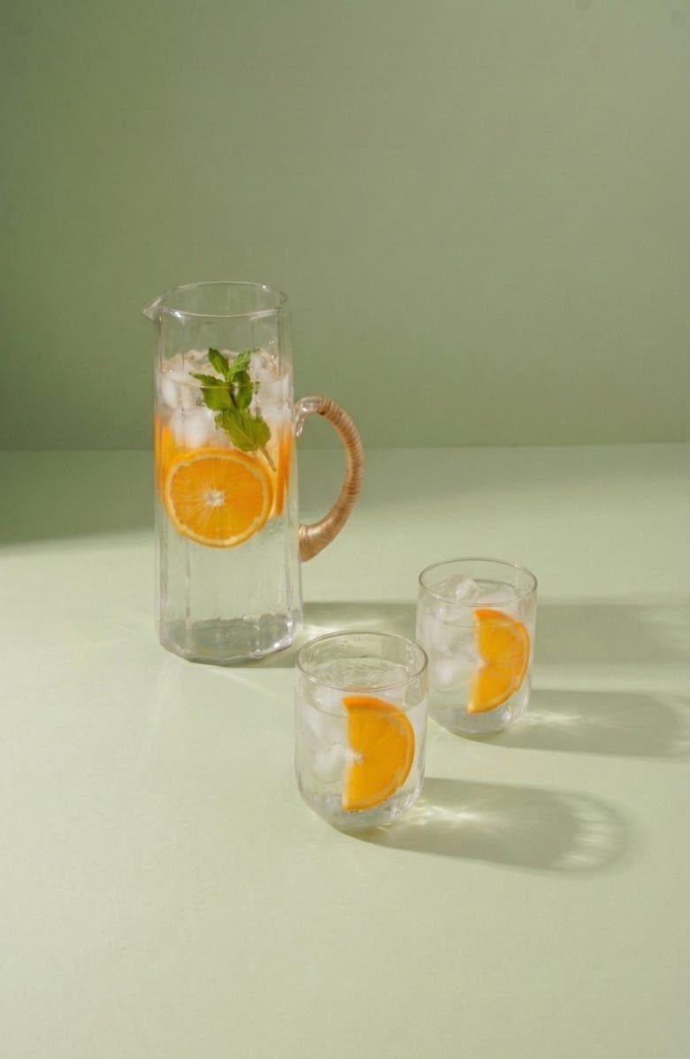 Casa Amarosa Glass Pitcher, Alternate, color, Transparent