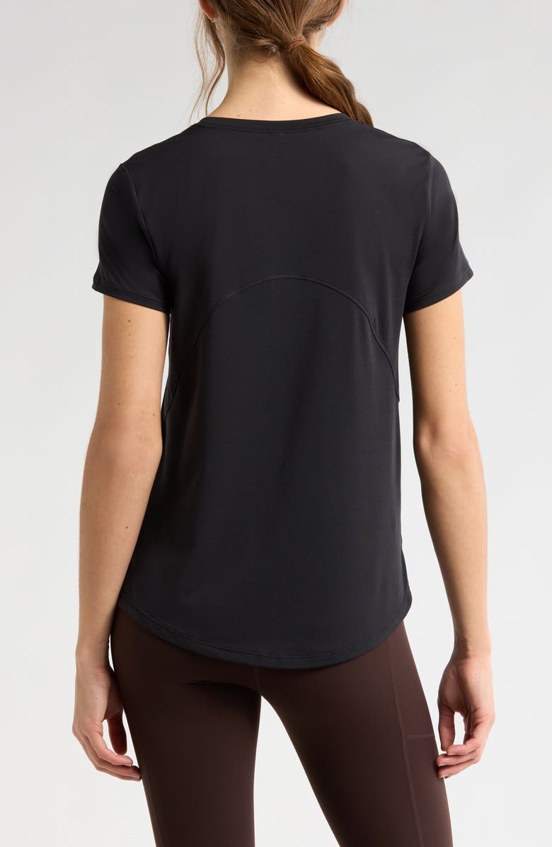 Zella Power T-Shirt, Alternate, color, Black