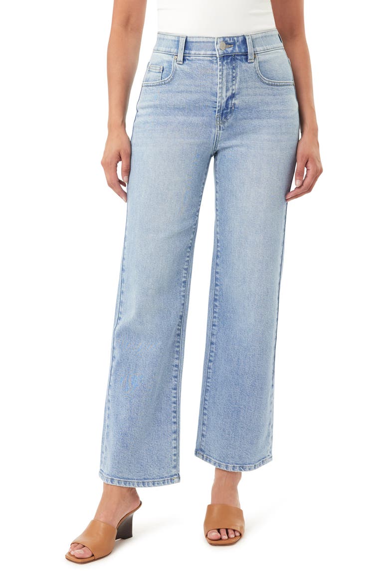 Coffee Date 28.5-Inch High Waist Straight Leg Jeans, Main, color, SLOANE