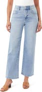 CURVE APPEAL Coffee Date 28.5-Inch High Waist Straight Leg Jeans