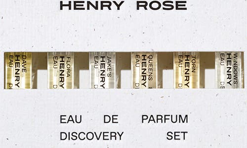 Henry Rose Fragrance Discovery Set In No Color