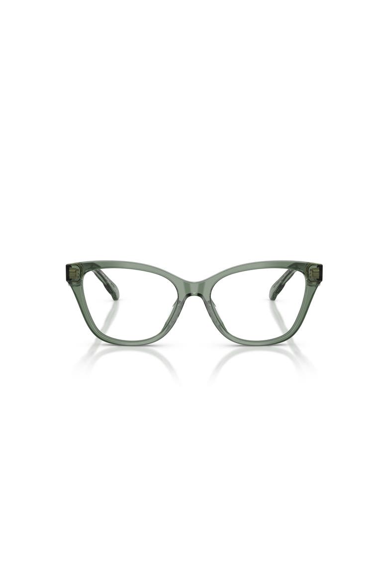 53mm Cat Eye optical glasses, Alternate, color, Green