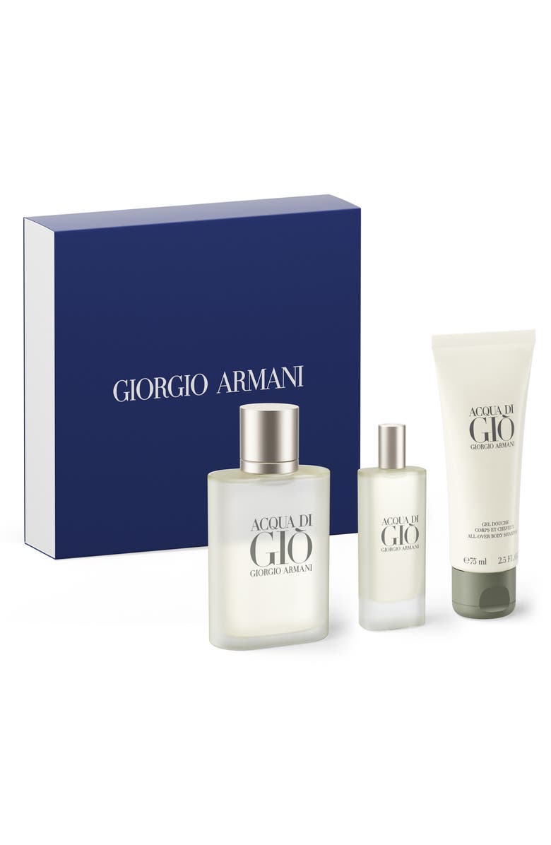 ARMANI beauty Acqua di Gio Eau de Toilette Set (Limited Edition) USD $151 Value, Main, color,