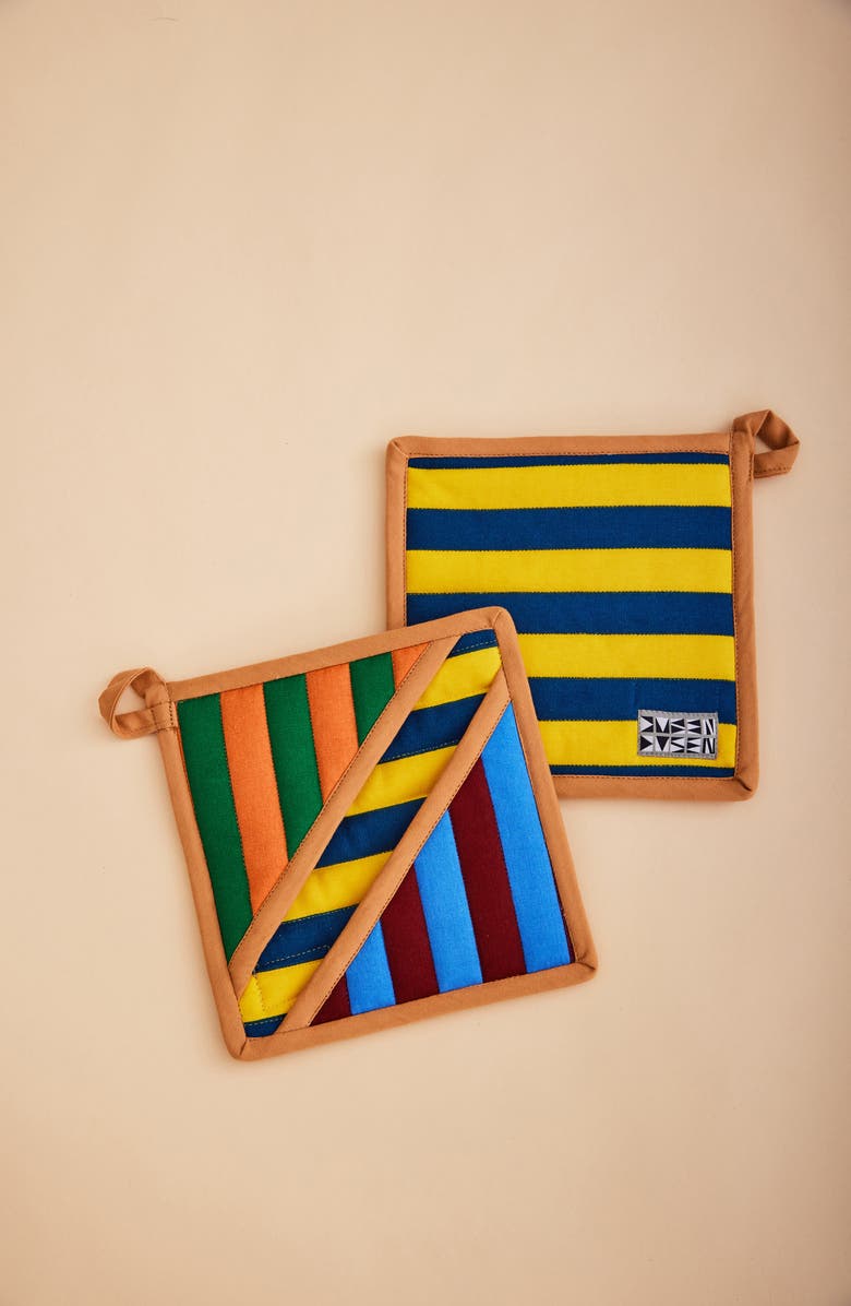 Dusen Dusen Quilted Potholder, Alternate, color, 