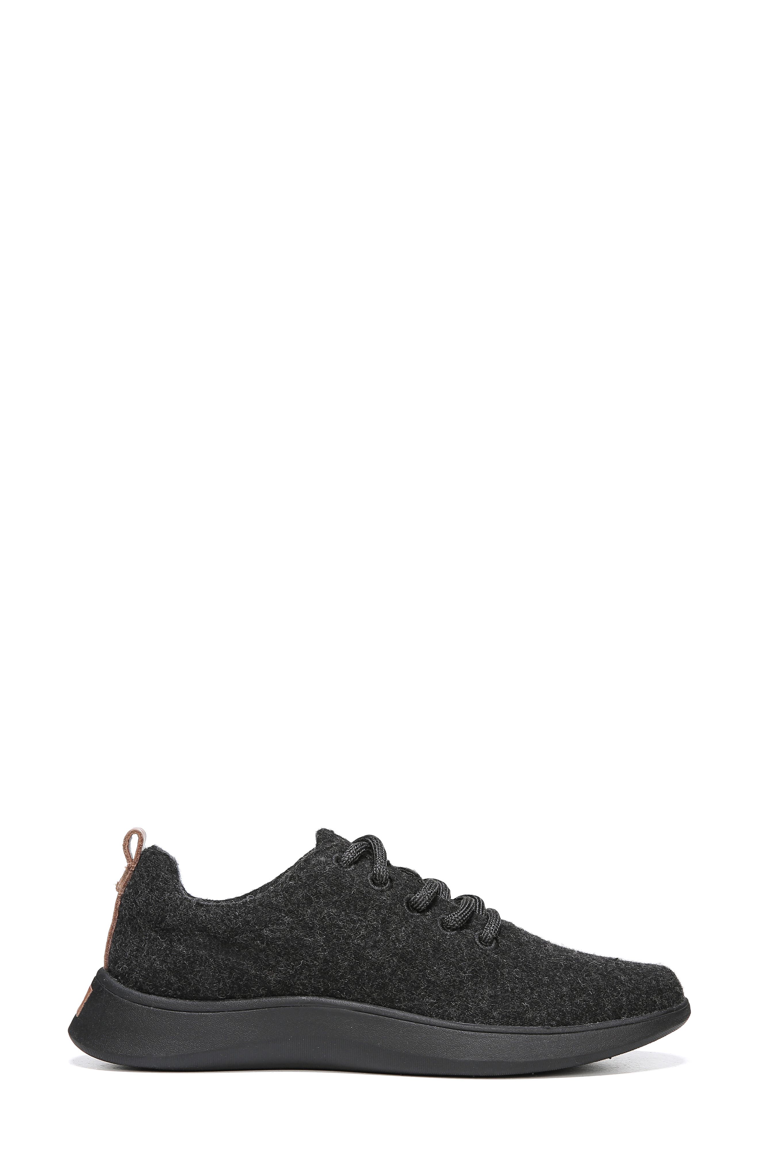 Freestep Sneaker, Alternate, color, BLACK FABRIC