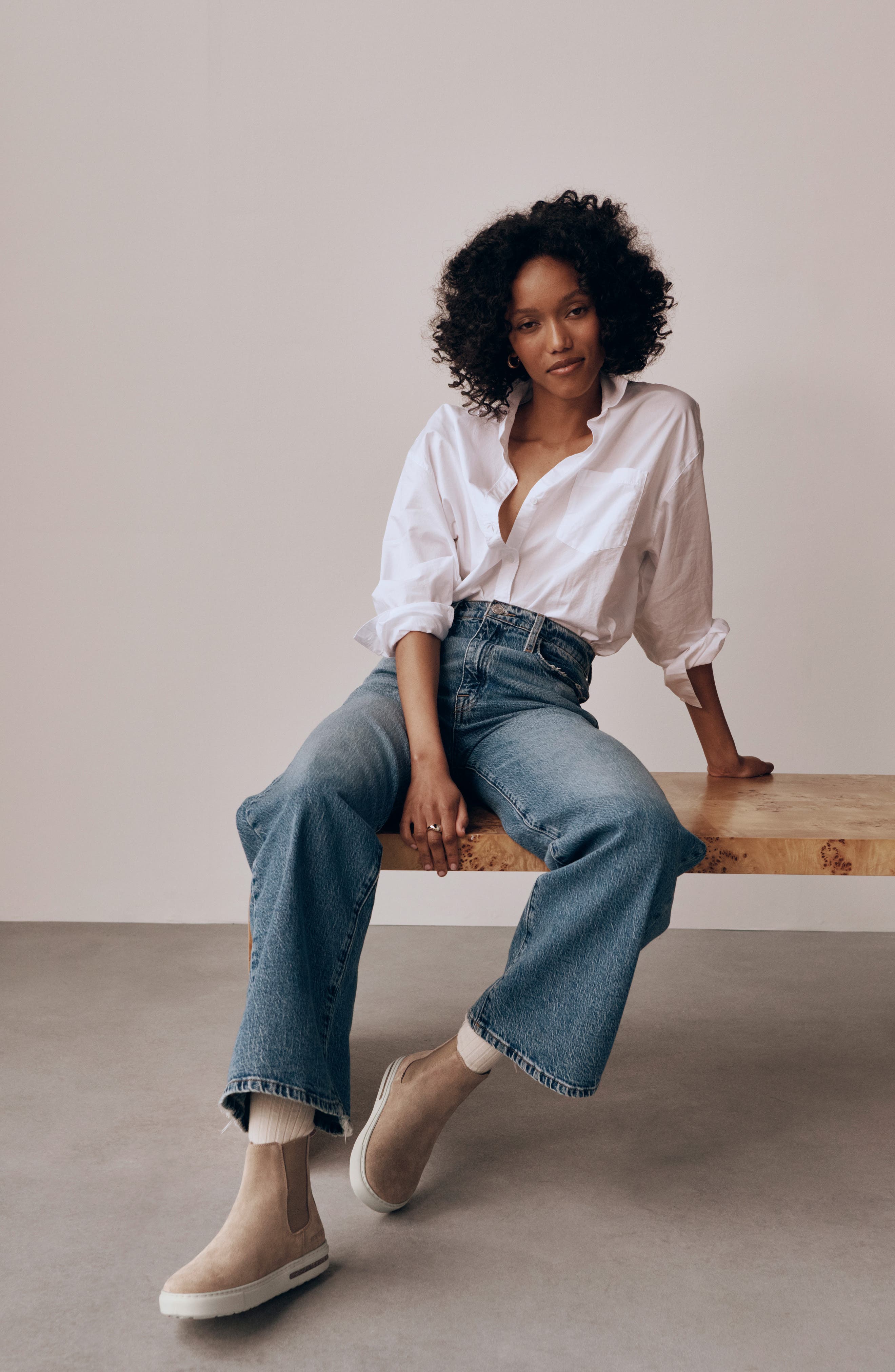 Birkenstock Bend Chelsea Boot, Alternate, color, Taupe