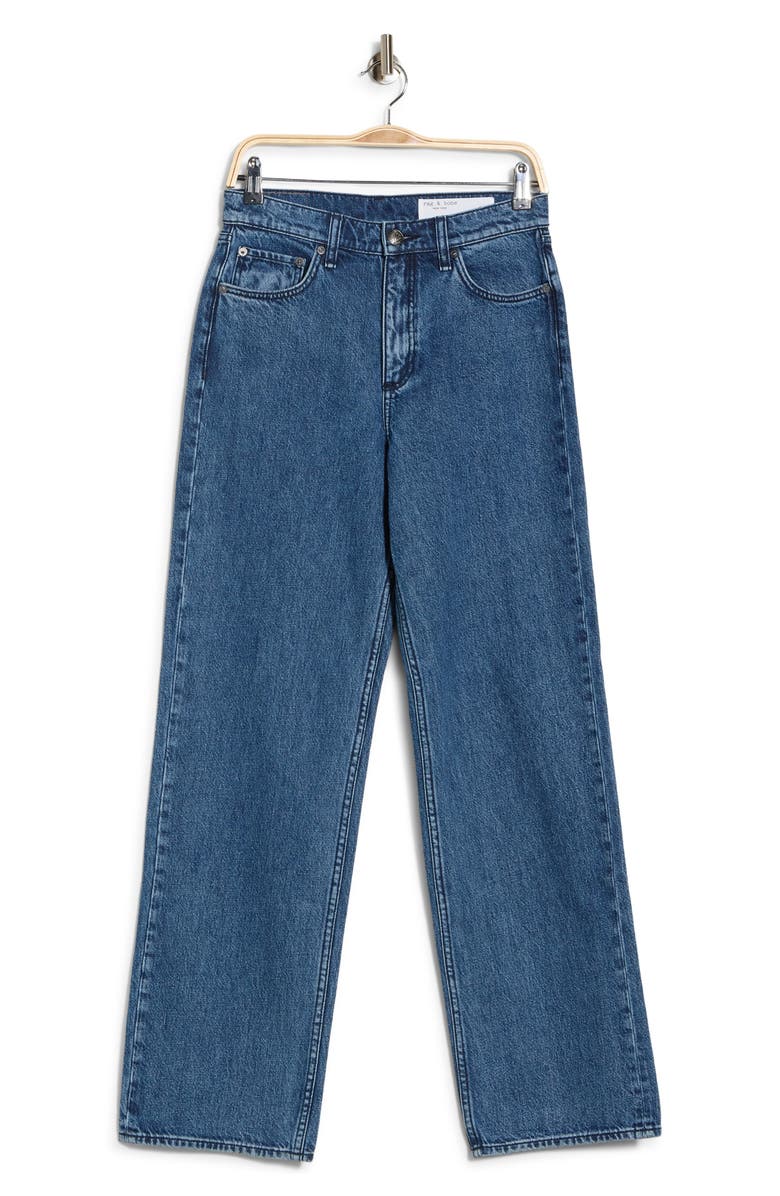 rag & bone Shea Relaxed Straight Leg Jeans, Main, color, Lennon