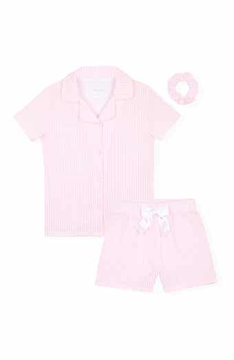 SLEEP ON IT Kids' Two-Piece Short Pajamas & Scrunchie Set