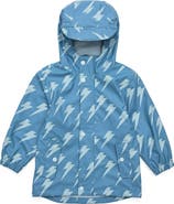 Snapper Rock Kids' Lightning Bolt Waterproof Raincoat