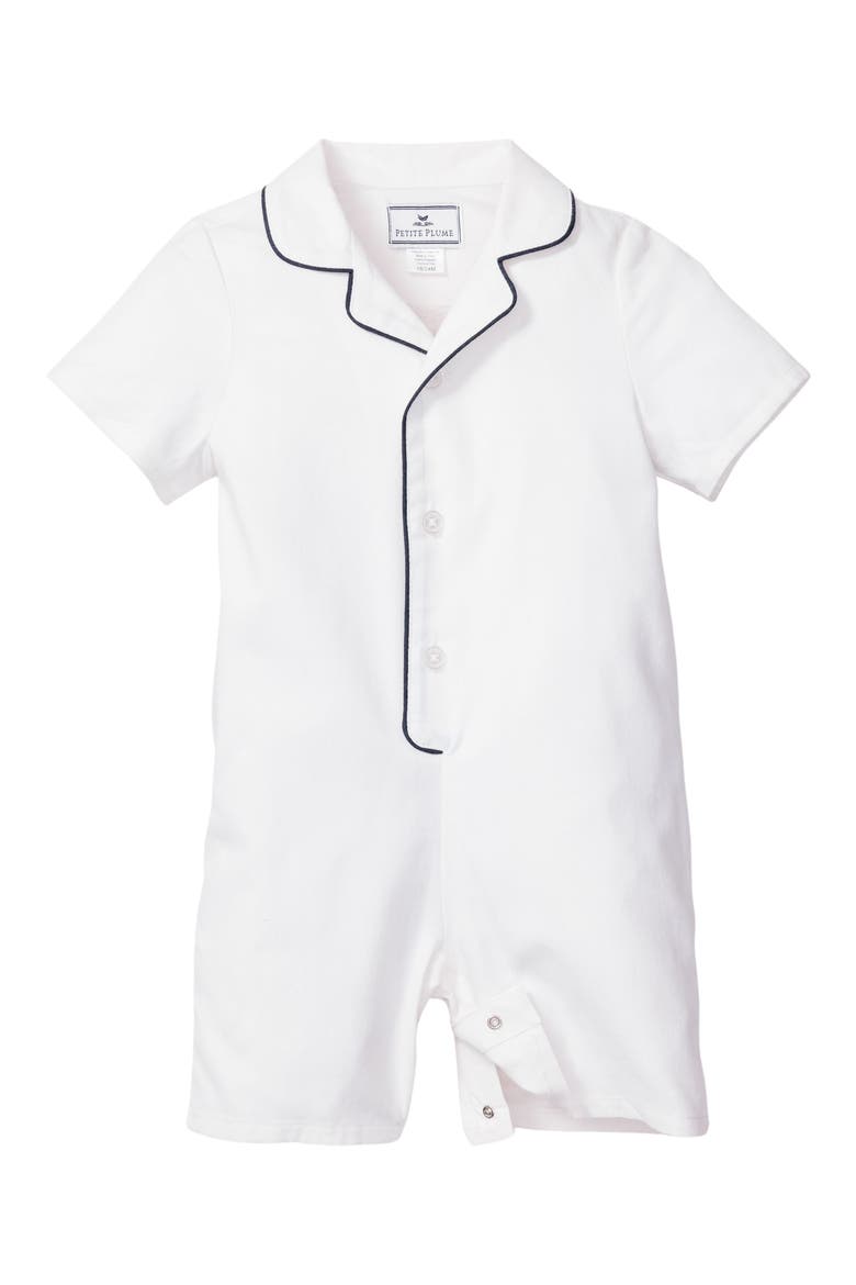 Summer Romper, Main, color, WHITE