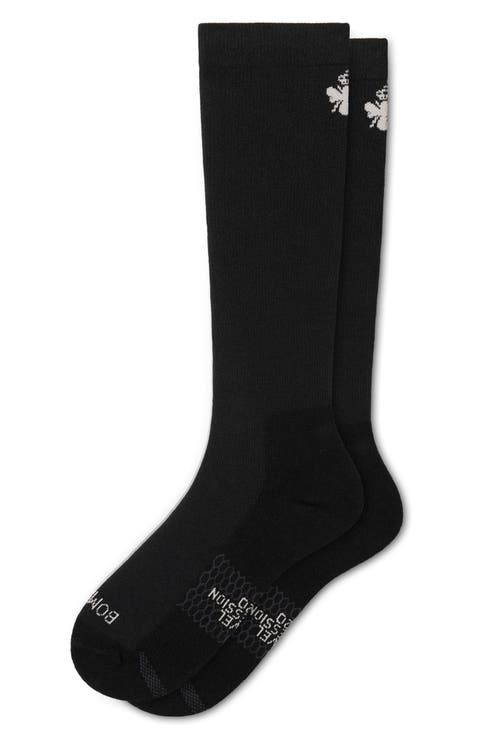 Merino Wool Blend Knee High Compression Socks