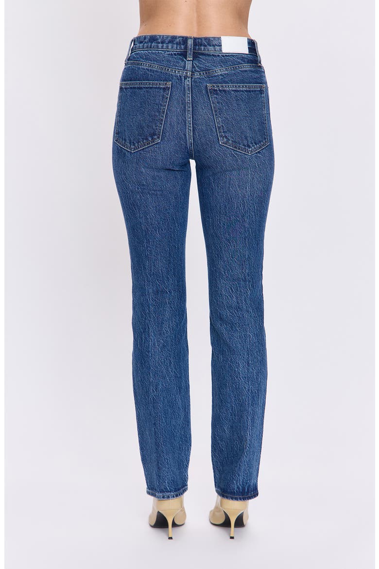 Bri High Waist Ankle Straight Leg Jeans, Alternate, color, VICTORY
