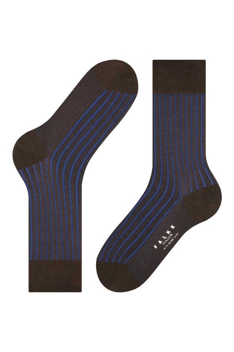 Shadow Cotton Socks, Alternate, color, ANTHRACITE MEL.