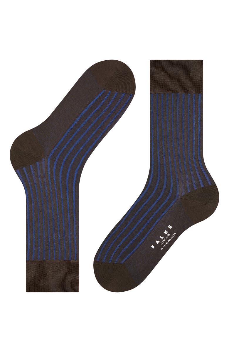 Falke Shadow Cotton Socks, Alternate, color, Anthracite Mel.