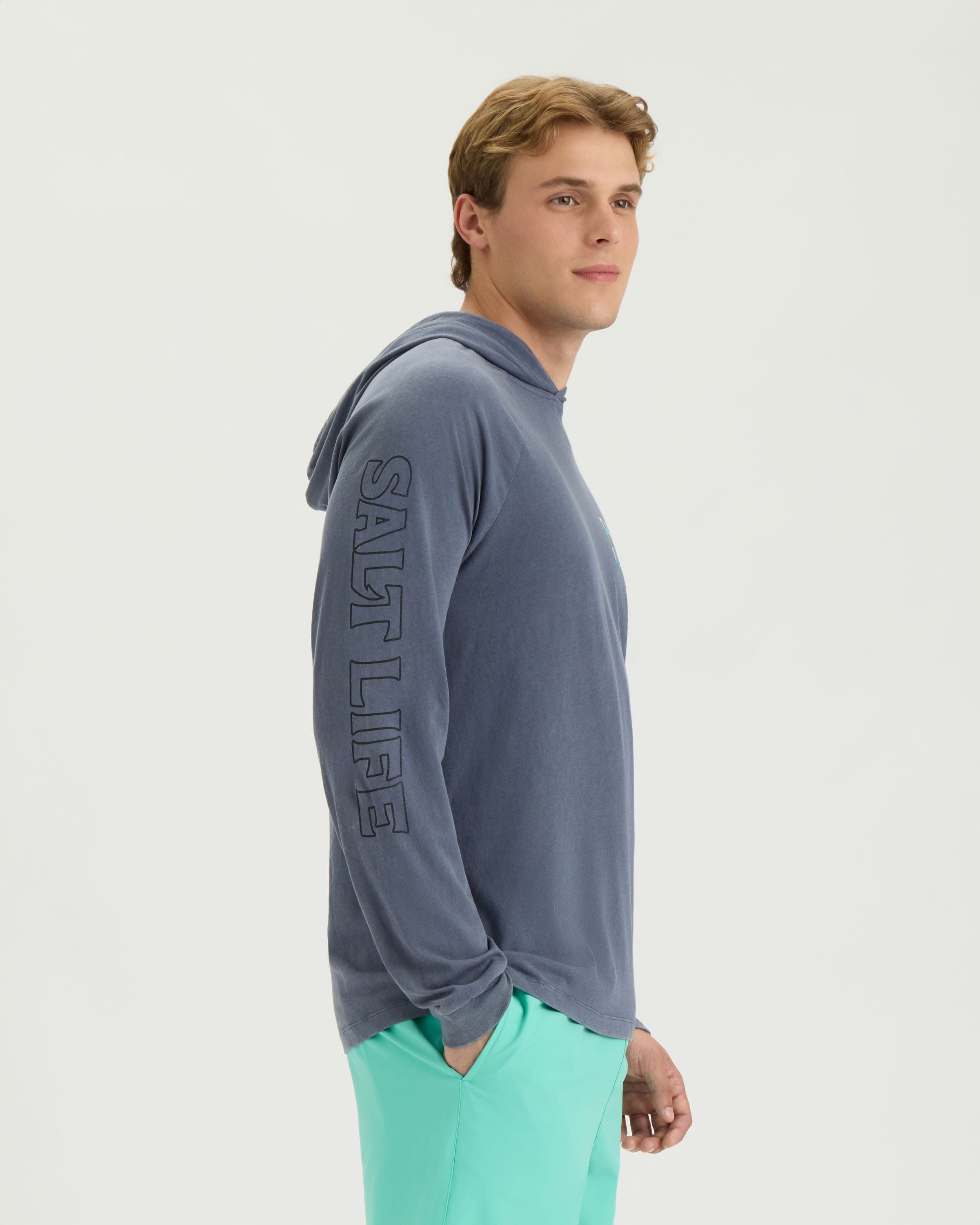Salt Life Saly Surf Club Hoodie (Men) | Nordstrom