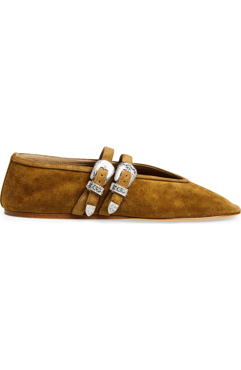 Le Monde Beryl Claudia Ballet Flat, Alternate, color, Taupe