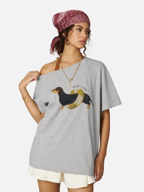 Off-The-Shoulder Tee