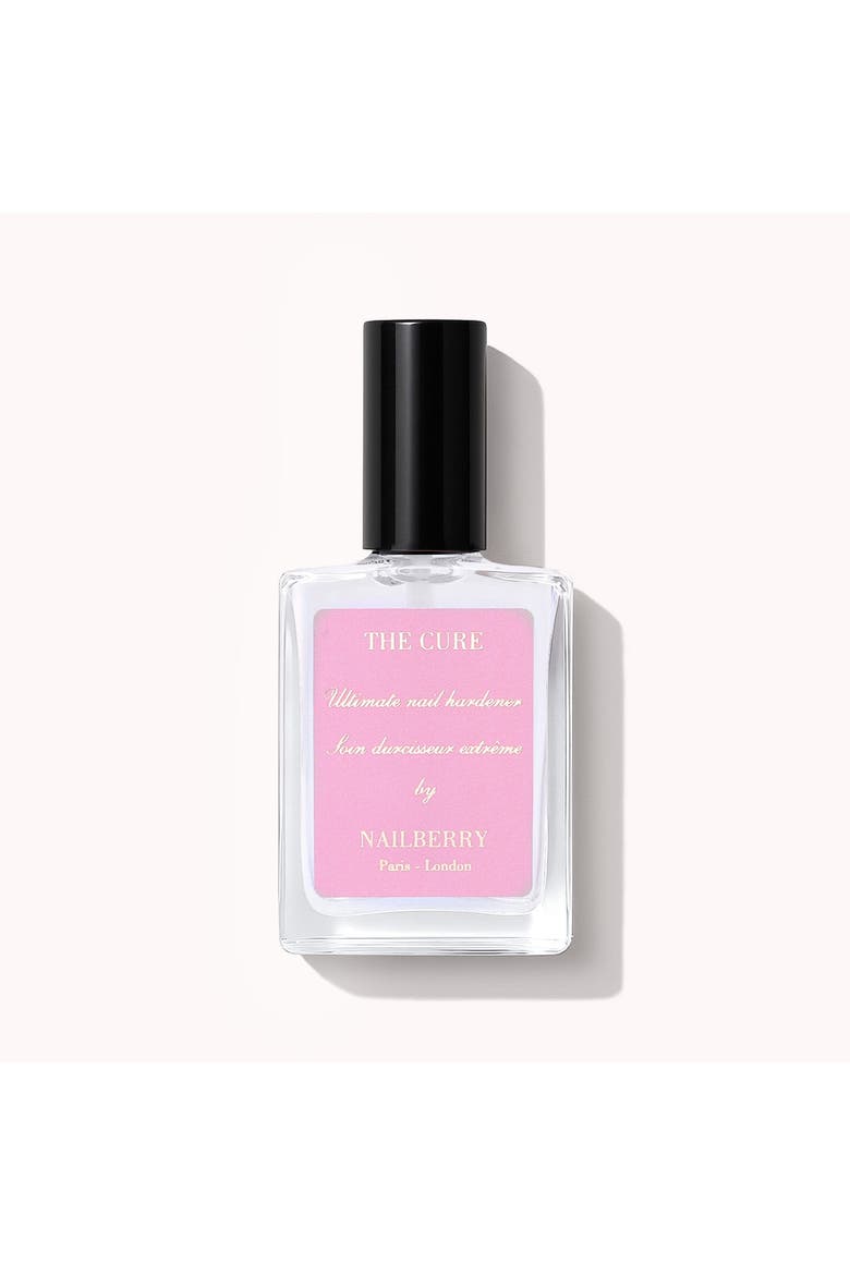 The Cure Nail Hardener, Main, color, Clear