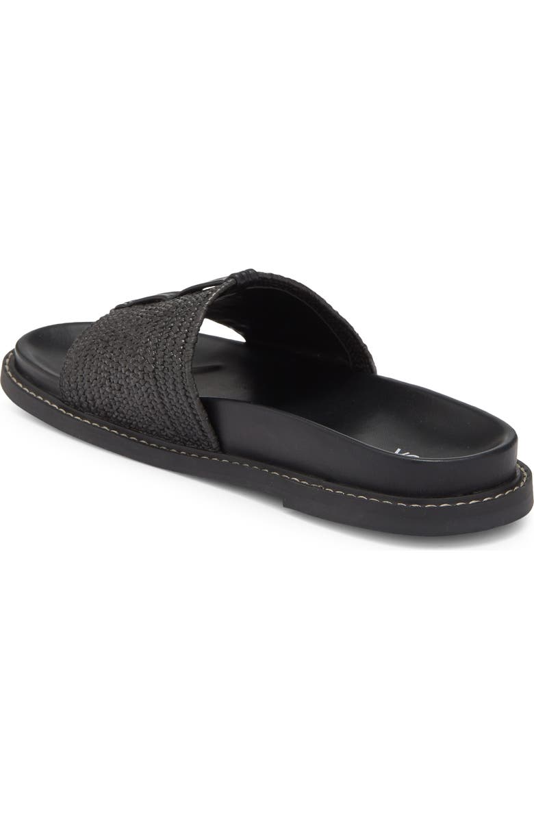 NORDSTROM RACK Woven Sandal, Alternate, color, Black