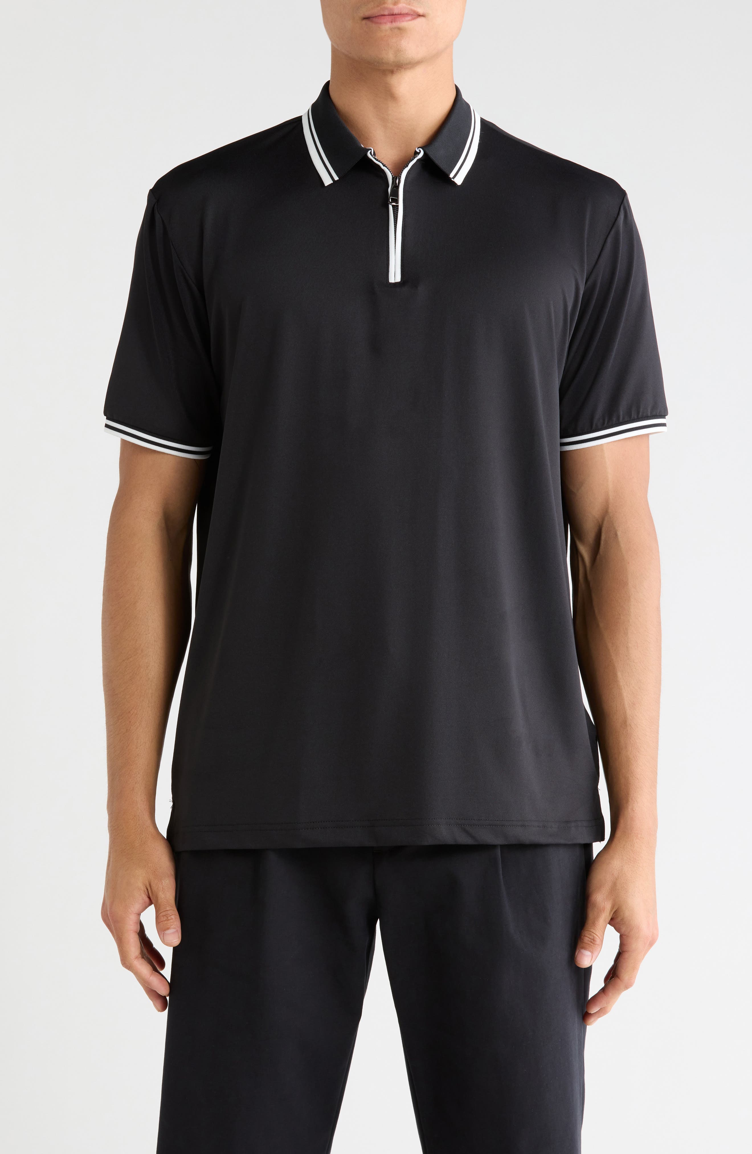 Performance Zip Polo