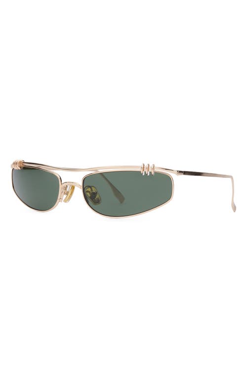 Dezi Linked Up Sunglasses In Gold