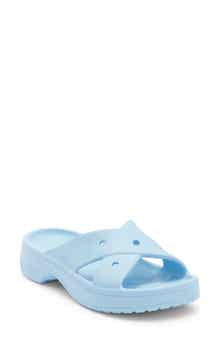 Cross Strap Slide Sandal