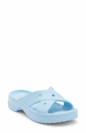 Cross Strap Slide Sandal