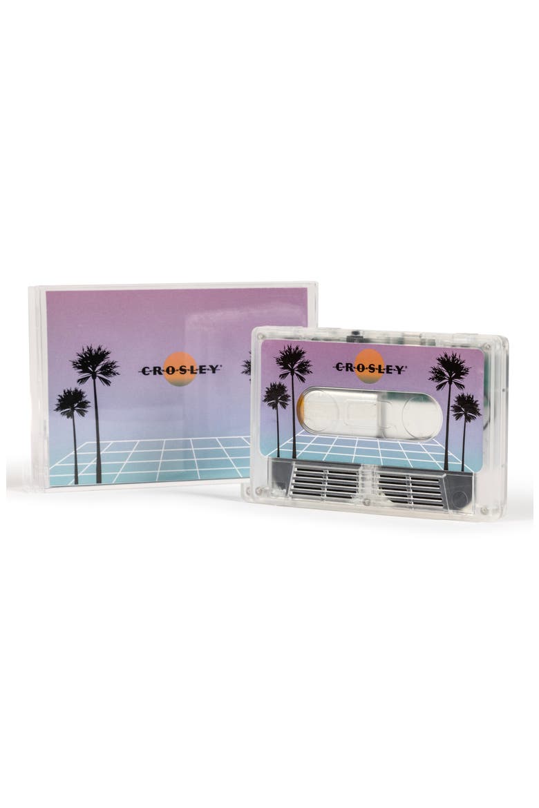 Cassette Tape Portable Bluetooth® Speaker, Alternate, color, VAPORWAVE TRANSLUCENT