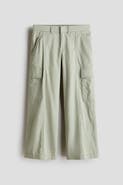 H&M Cotton Twill Cargo Trousers