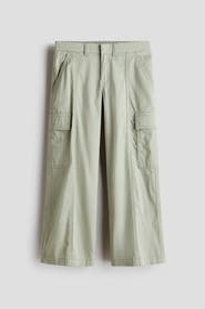 H&M Cotton Twill Cargo Trousers