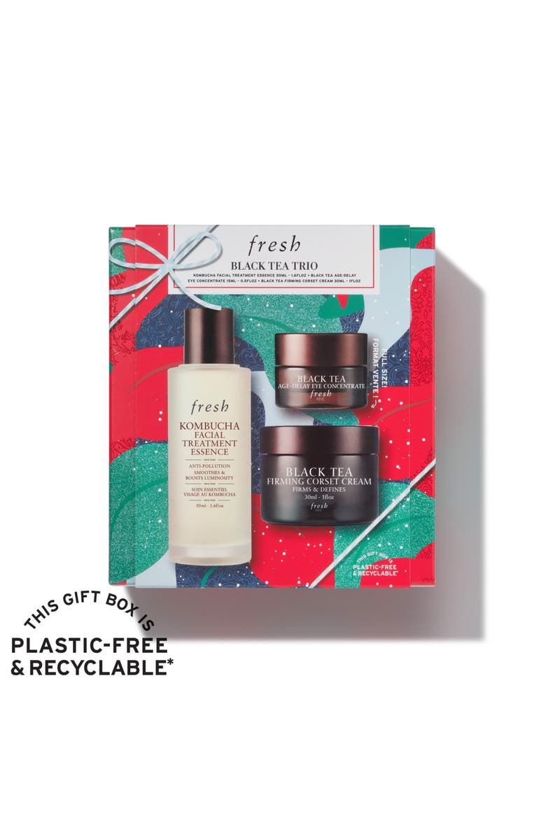 Fresh<sup>®</sup> Black Tea Moisturizers & Essence Gift Set USD $161 Value, Alternate, color,