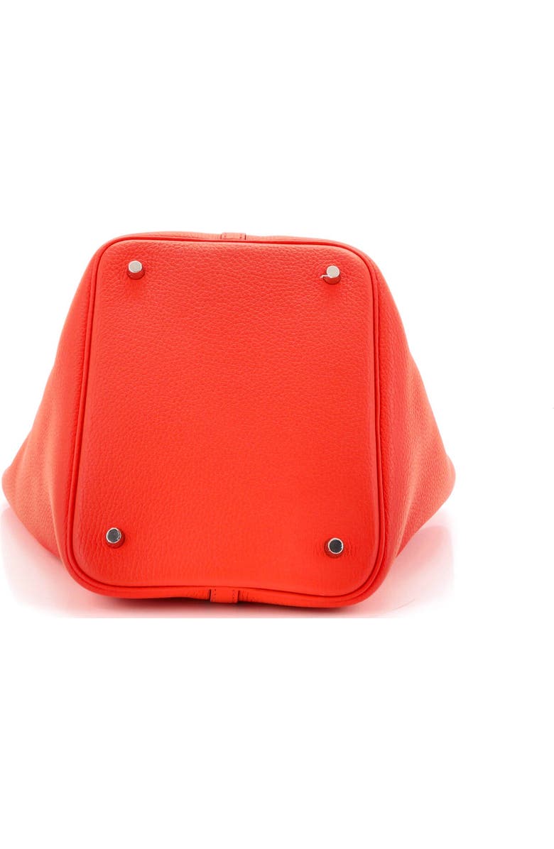 Pre-Owned Hermes Eclat Picotin Lock Bag Clemence MM, Alternate, color, Orange Poppy