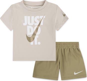 Crew T-Shirt & Knit Shorts Set