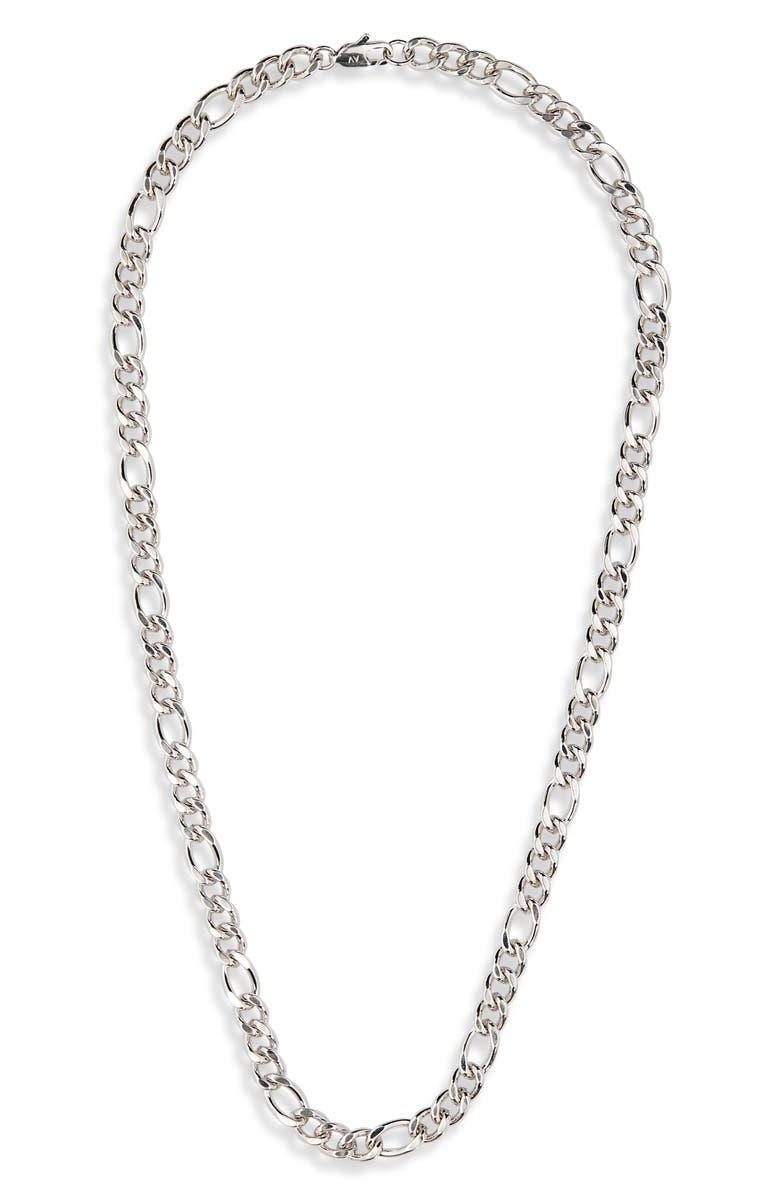 ARGENTO VIVO Large Figaro Chain Necklace, Alternate, color, 