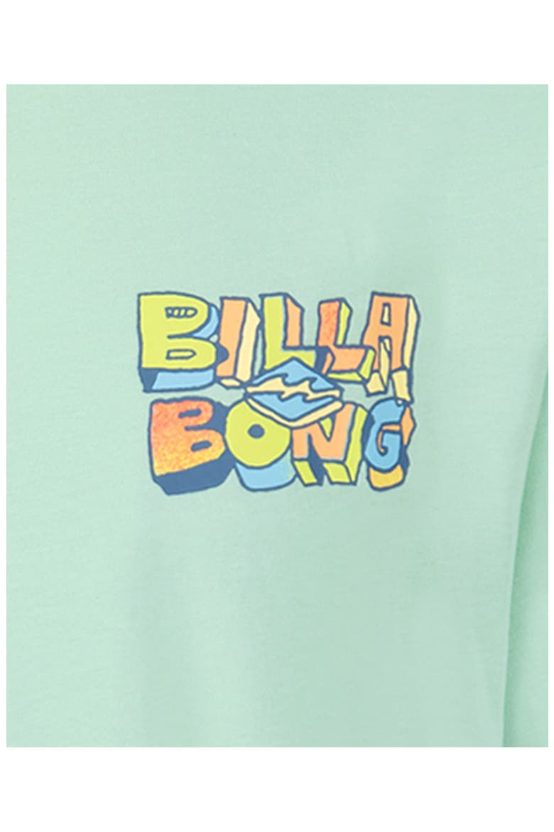 Kids' Wonky Cotton Graphic T-Shirt, Alternate, color, DUSTY GREEN