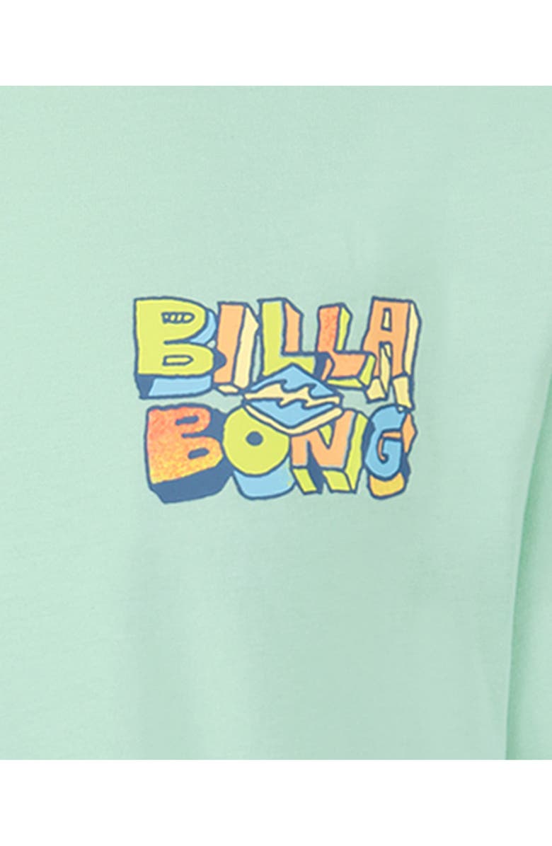Billabong Kids' Wonky Cotton Graphic T-Shirt, Alternate, color, Dusty Green
