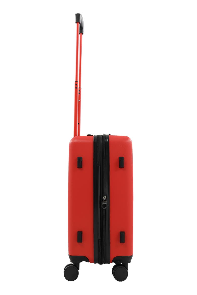 21-Inch Hardside Spinner Carry-On Suitcase, Alternate, color, RED