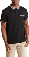 SOUL OF LONDON Contrast Knit Polo