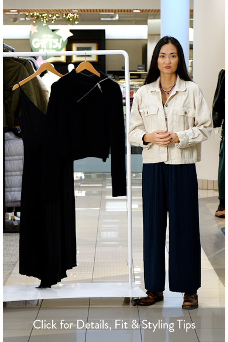 Jax Sweater & Pleated Satin Dress Set video