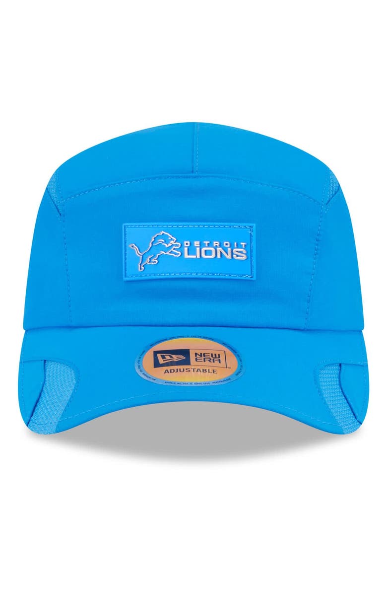 New Era Men's New Era Blue Detroit Lions 2025 Sideline Runner Adjustable Hat, Alternate, color, Blue
