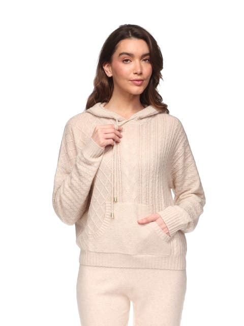 Lottie Merino Blend Cable Hoodie