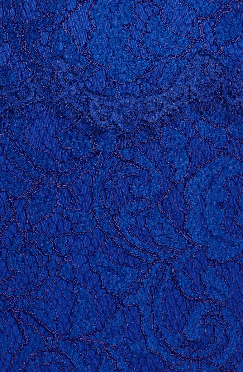 Tadashi Shoji LACE GOWN W SLV, Alternate, color, 