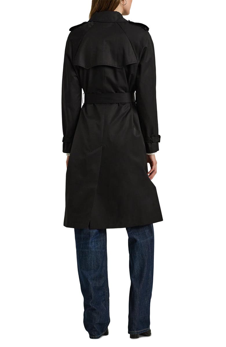 Lauren Ralph Lauren Belted Water Resistant Trench Coat, Alternate, color, 