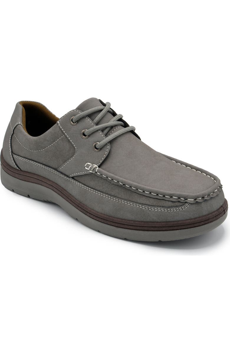 ASTON MARC Classic Boat Shoe, Main, color, Grey