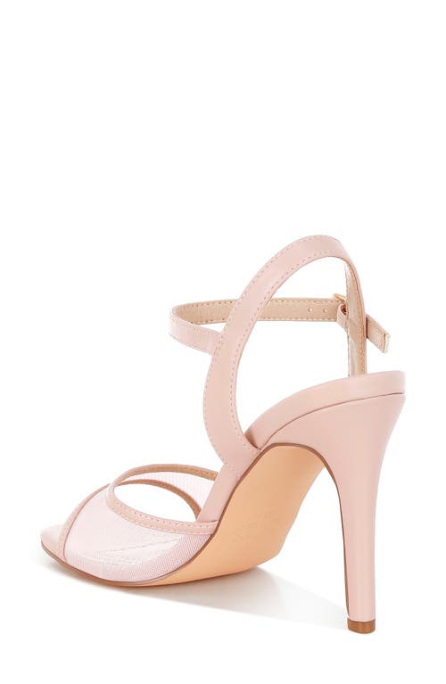 London Rag Sunisa Mesh Strap Sandal In Pink