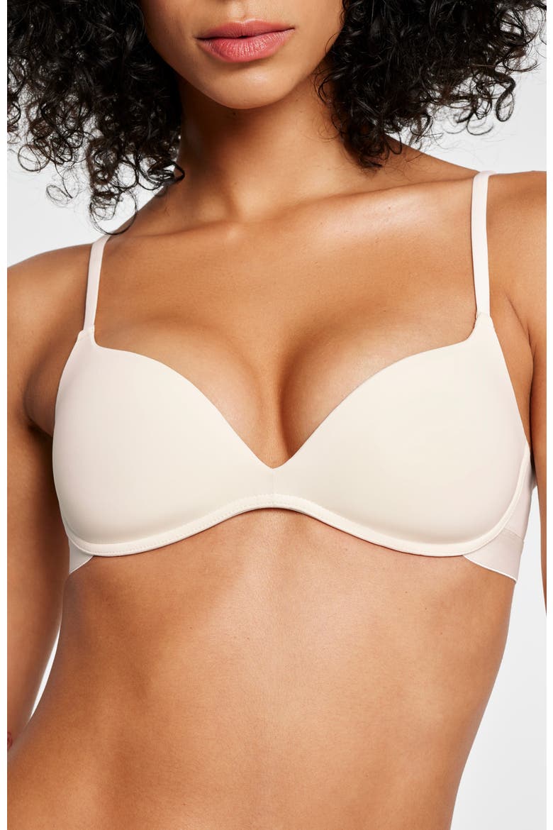 Zero-G Wirefree Lift Up Bra, Main, color, Ecru
