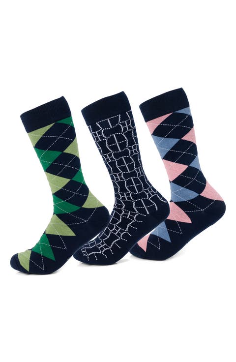 Hidden Message Assorted 3-Pack Socks