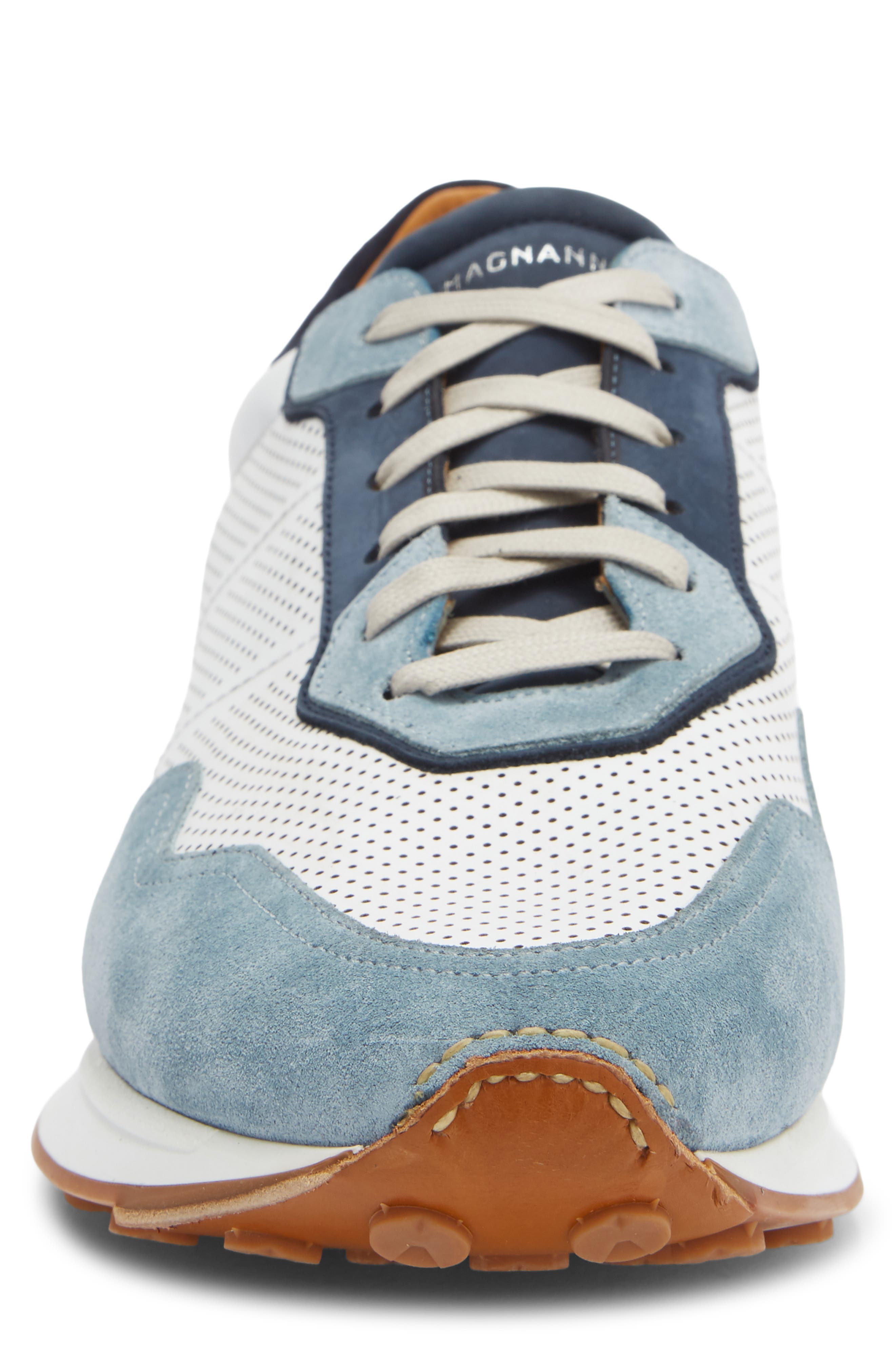 Magnanni Romero Sky Blue Sneaker, Alternate, color, Sky Blue