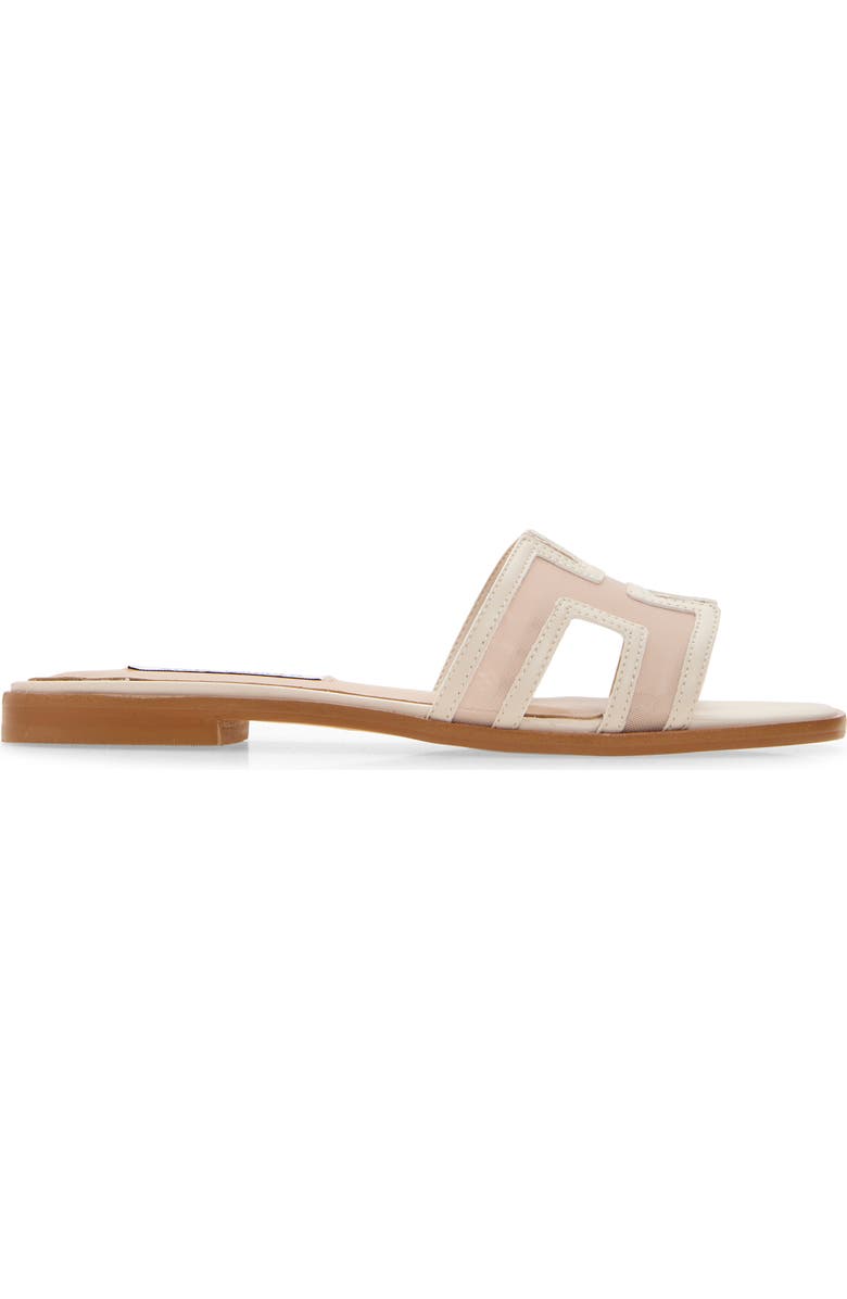 Steve Madden Hadyn Mesh Slide Sandal, Alternate, color, Bone